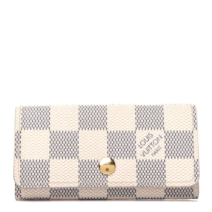 Louis Vuitton Damier Azur Multicles 4 Key Holder 1 of 16