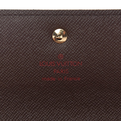 Louis Vuitton Damier Ebene Porte Tresor Etui Papier Wallet 7 of 9