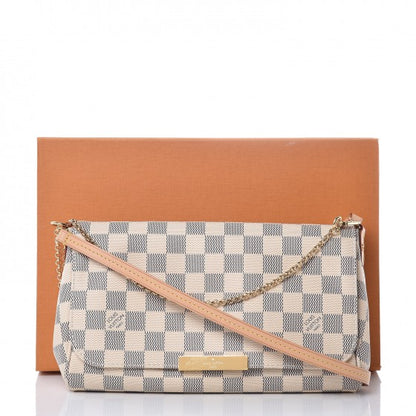 Louis Vuitton Damier Azur Favorite MM 8 of 8