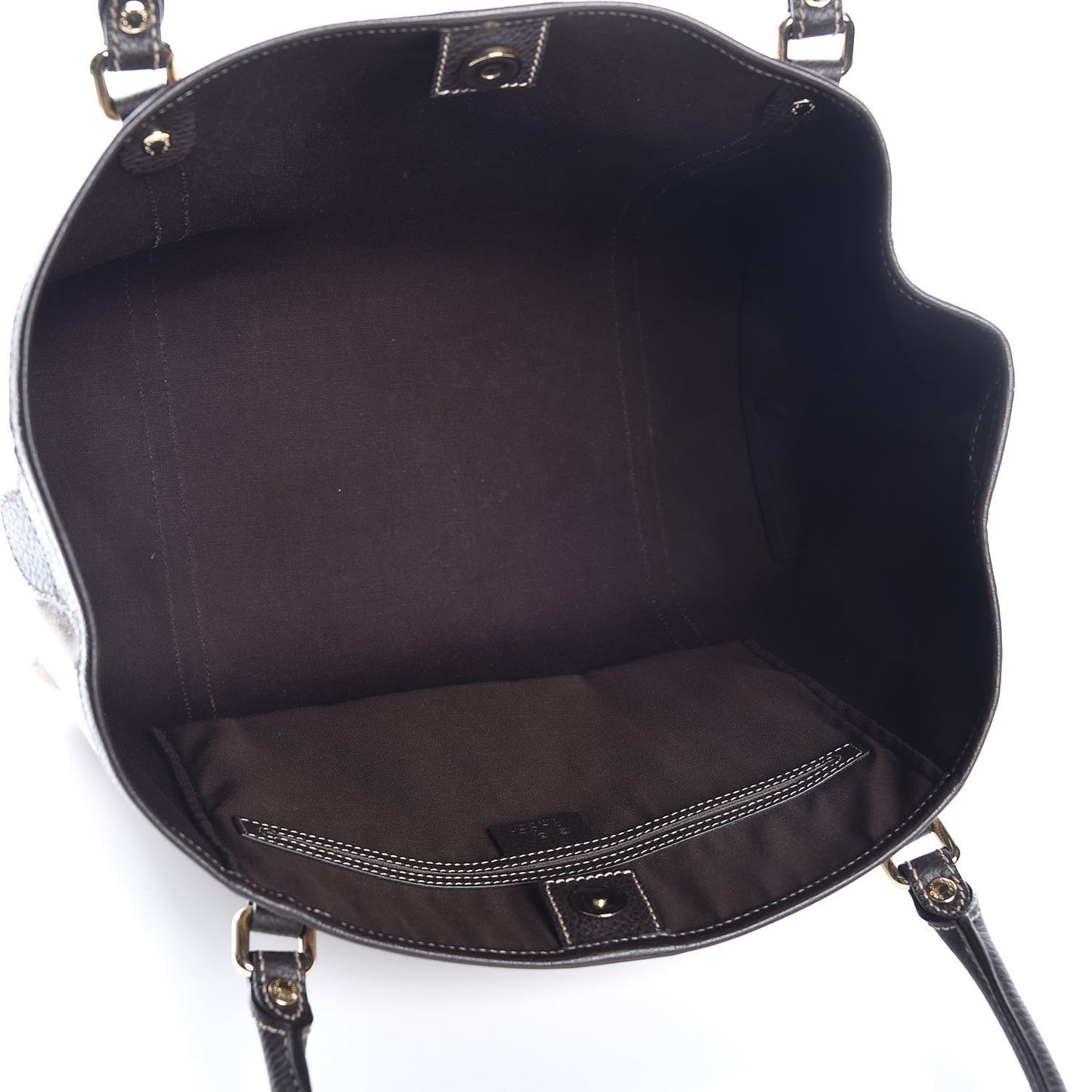 Crystal Monogram Medium Joy Tote Beige Ebony Testa di Moro