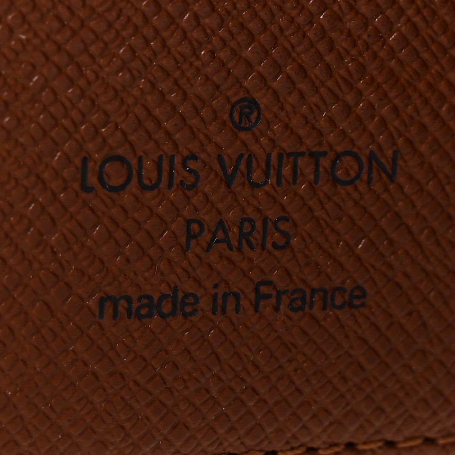Louis Vuitton Monogram Porte Valeurs Checkbook Wallet 6 of 6