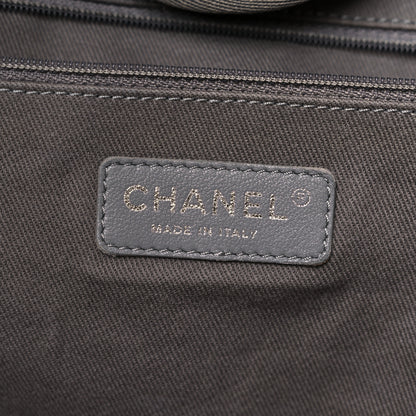 Chanel Canvas Extra Large Deauville Tote Grey 5 of 25