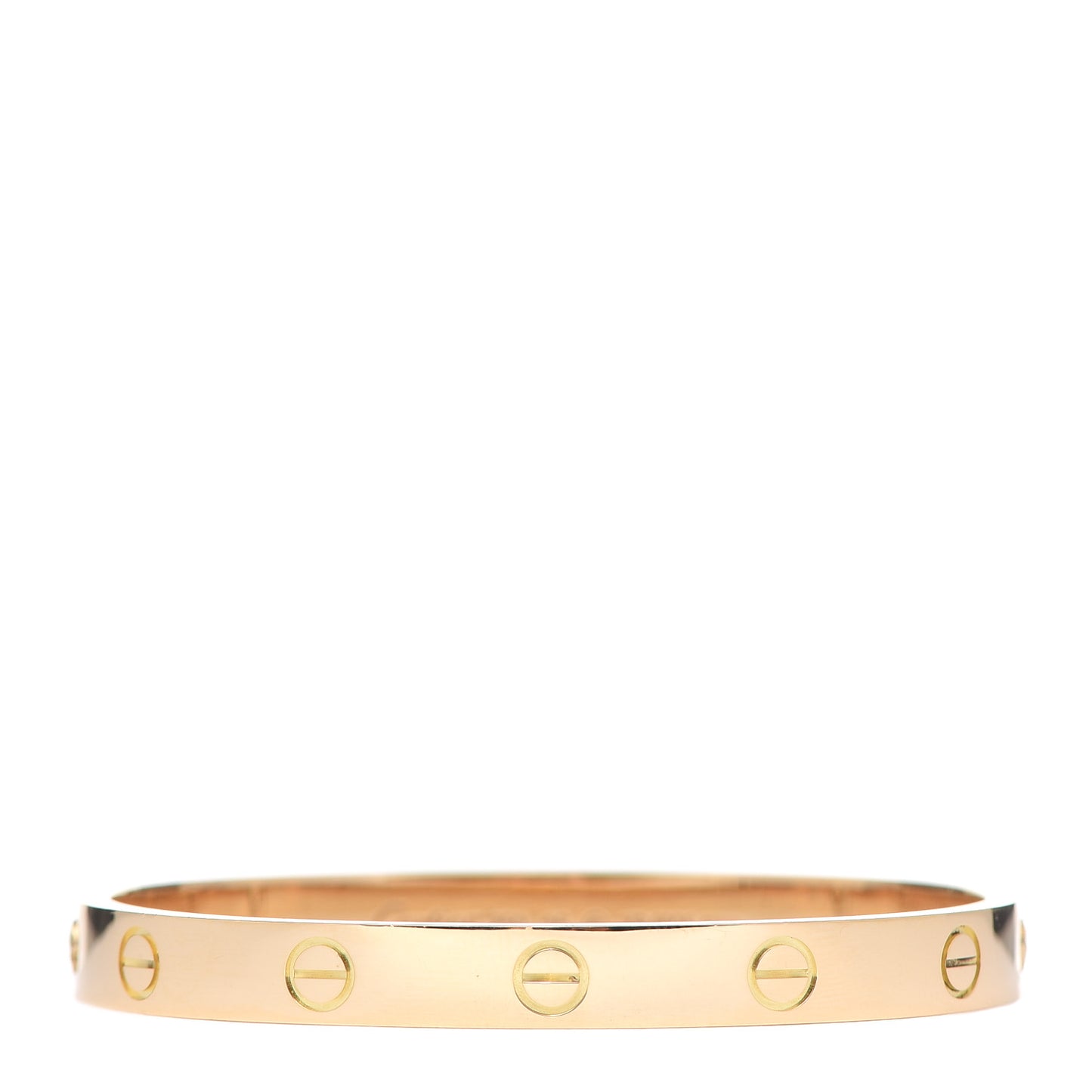 18K Yellow Gold LOVE Bracelet 16