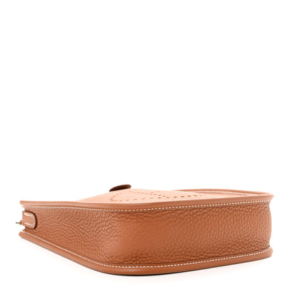 Hermes Taurillon Clemence Evelyne TPM Gold 4 of 11