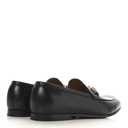 Gucci Calfskin Horsebit Mens Jordaan Loafers 7 Black 5 of 10