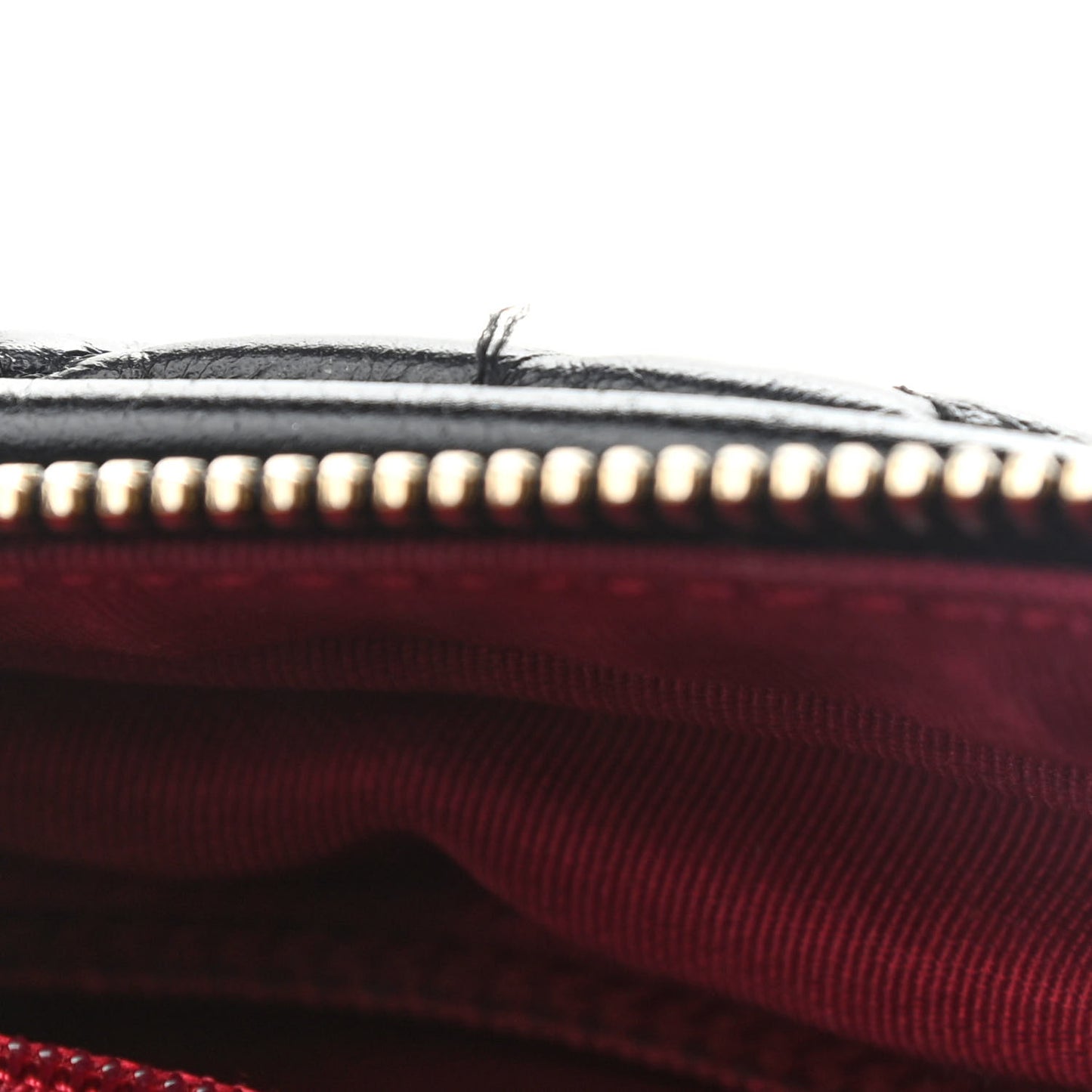 Aged Calfskin Quilted Medium Gabrielle Hobo Black