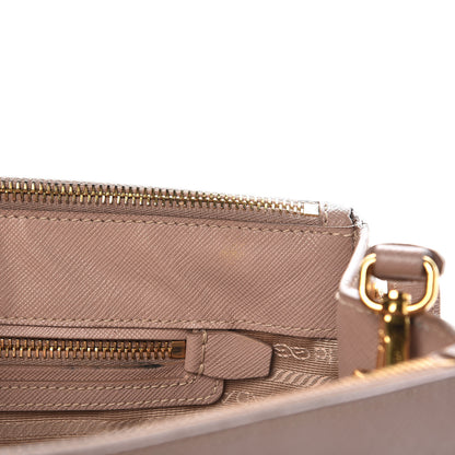 Prada Saffiano Medium Galleria Double Zip Tote Cammeo 12 of 18
