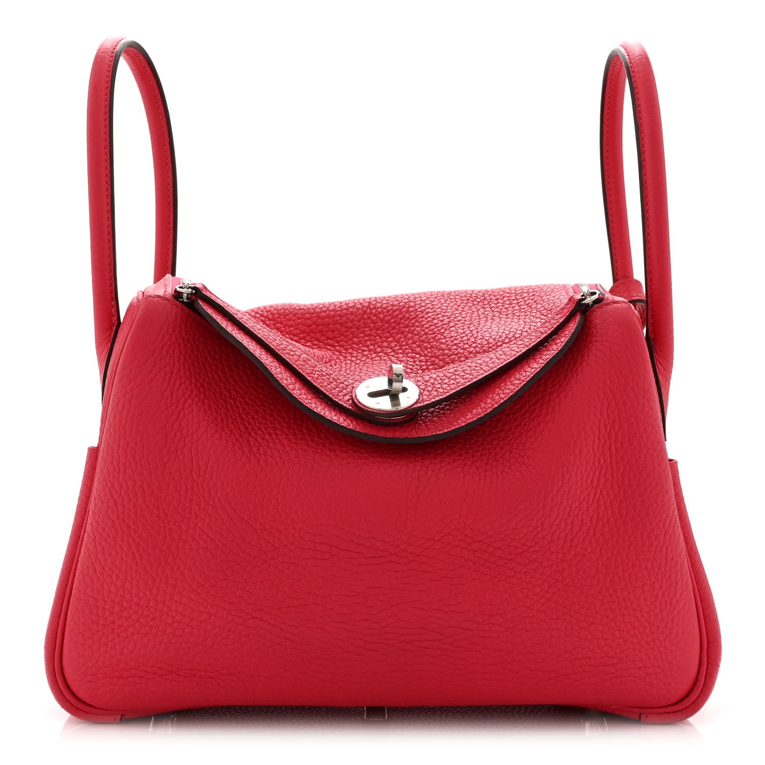 Hermes Taurillon Clemence Lindy 26 Rose Extreme 1 of 10