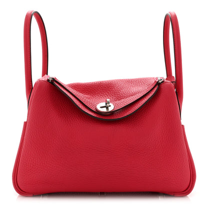 Hermes Taurillon Clemence Lindy 26 Rose Extreme 1 of 10