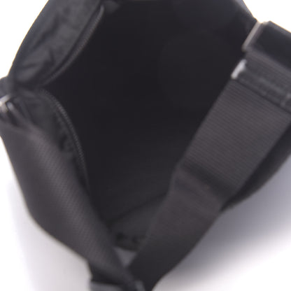 Prada Nylon Vela Flat Messenger Bag Black 5 of 10