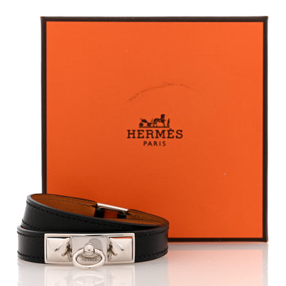 Hermes Box Rivale Double Tour Bracelet T3 Black 6 of 6
