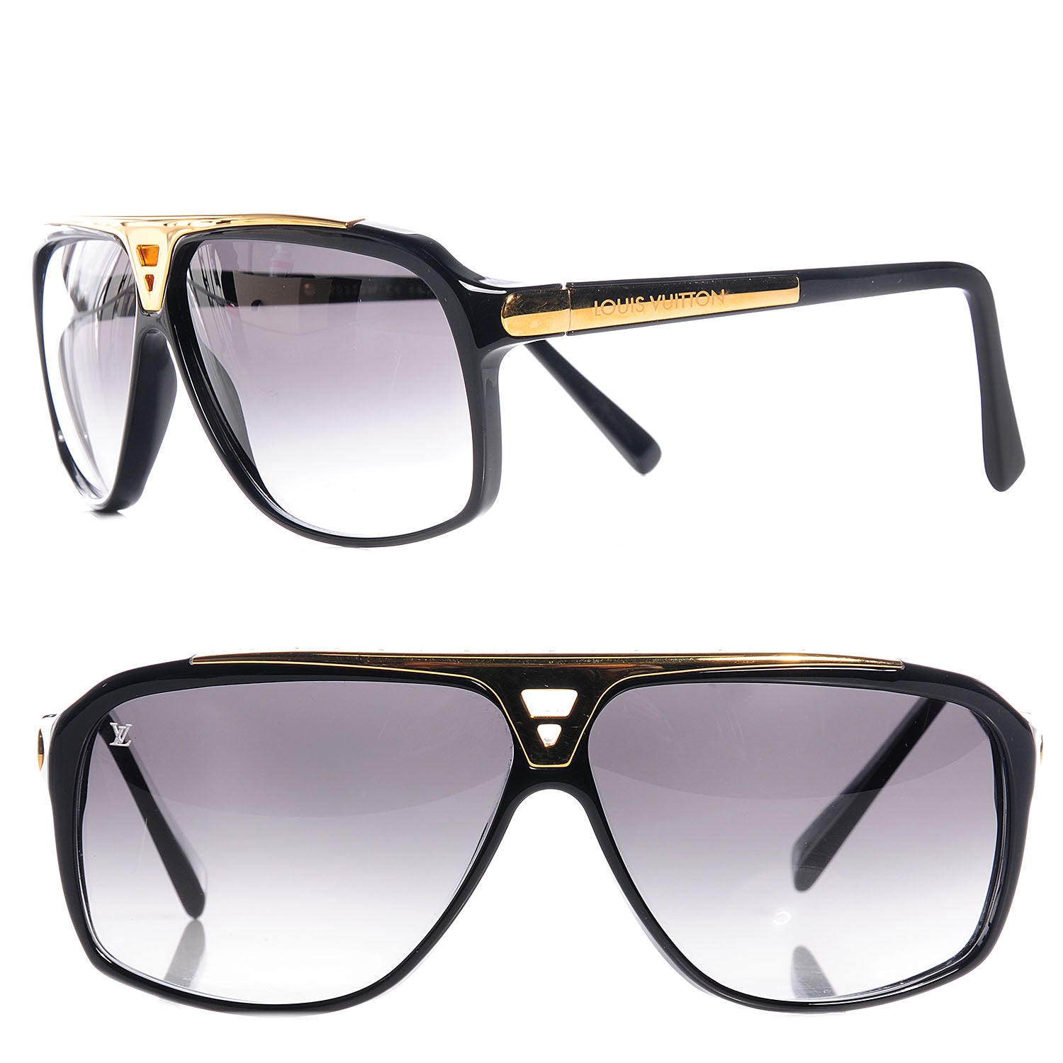 Louis Vuitton Evidence Sunglasses Black 1 of 6