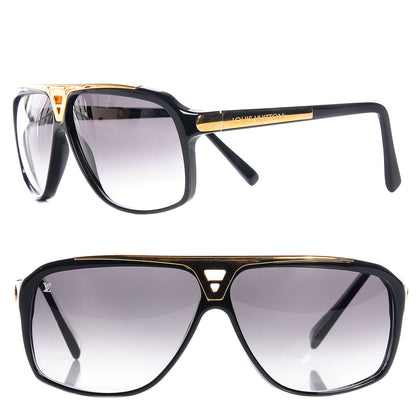 Louis Vuitton Evidence Sunglasses Black 1 of 6
