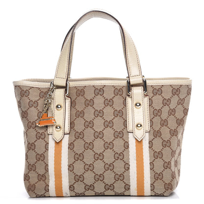 Gucci Monogram Small Jolicoeur Tote Yellow 1 of 9
