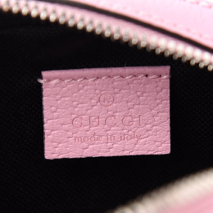 Gucci GG Supreme Monogram Psychedelic Round Shoulder Bag Black Multicolor Sugar Pink 6 of 9