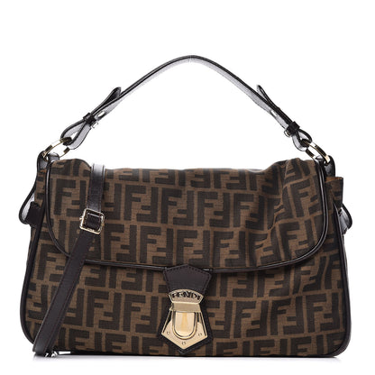 Fendi Zucca Fly Shoulder Bag Tobacco 1 of 10