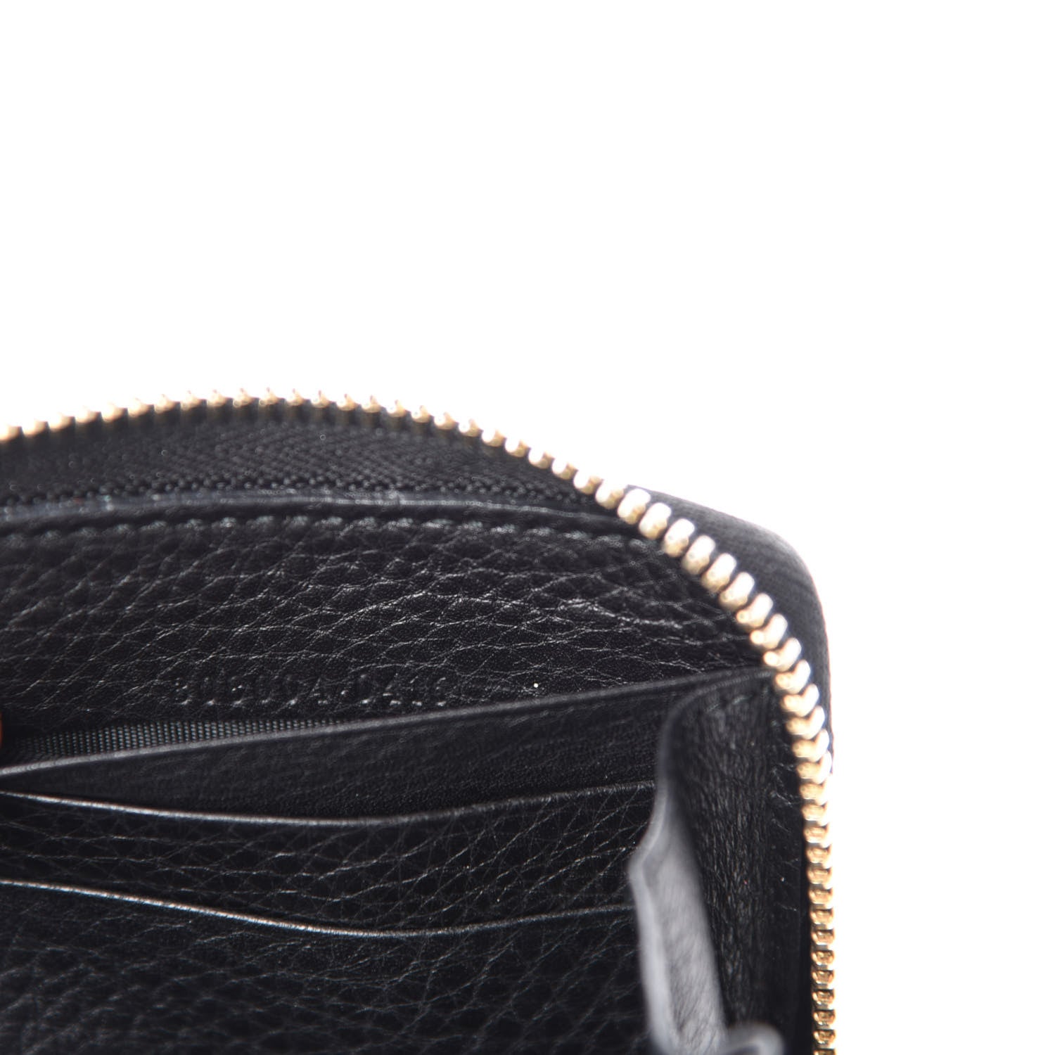 Gucci Calfskin Soho Zip Around Wallet Black 7 of 7