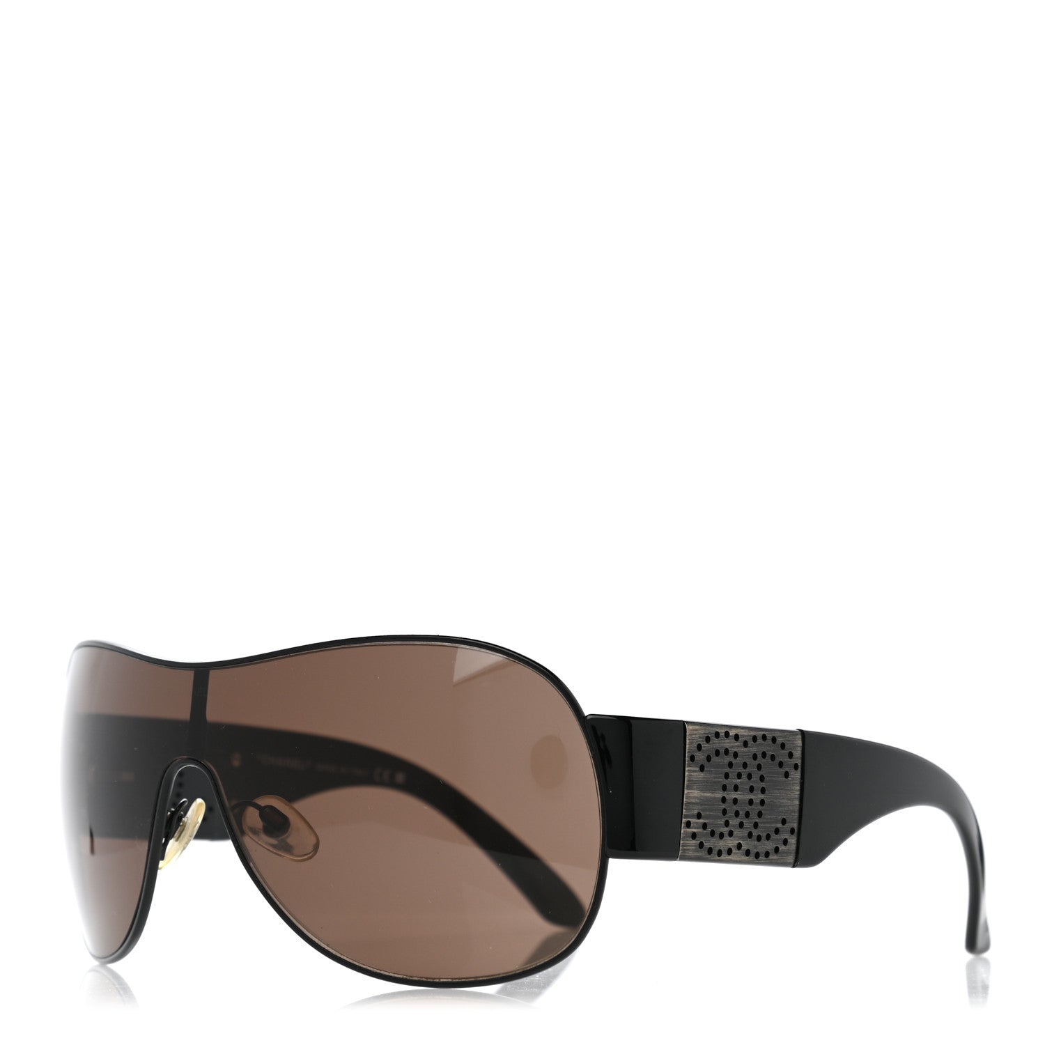 Chanel CC Sunglasses 4154 Brown Black 1 of 7