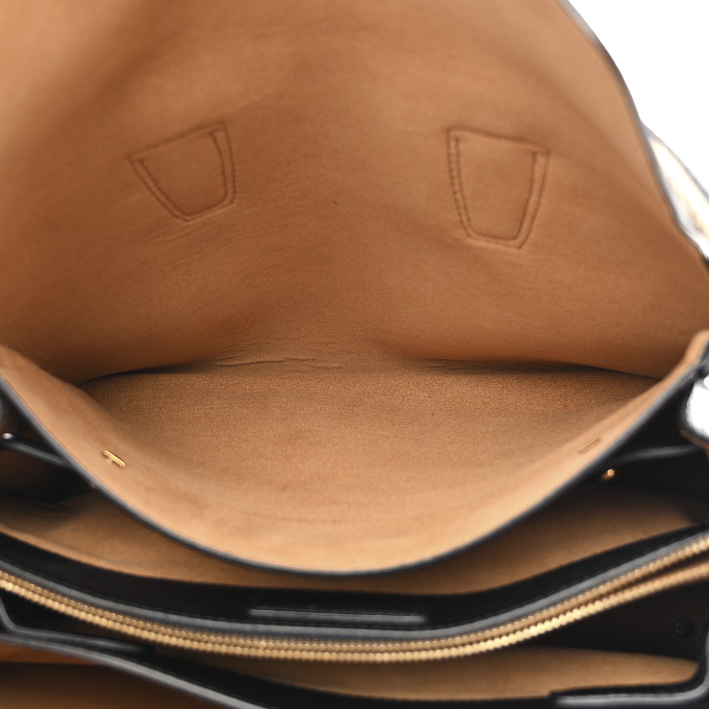 Grained Calfskin Medium Milla Tote Black