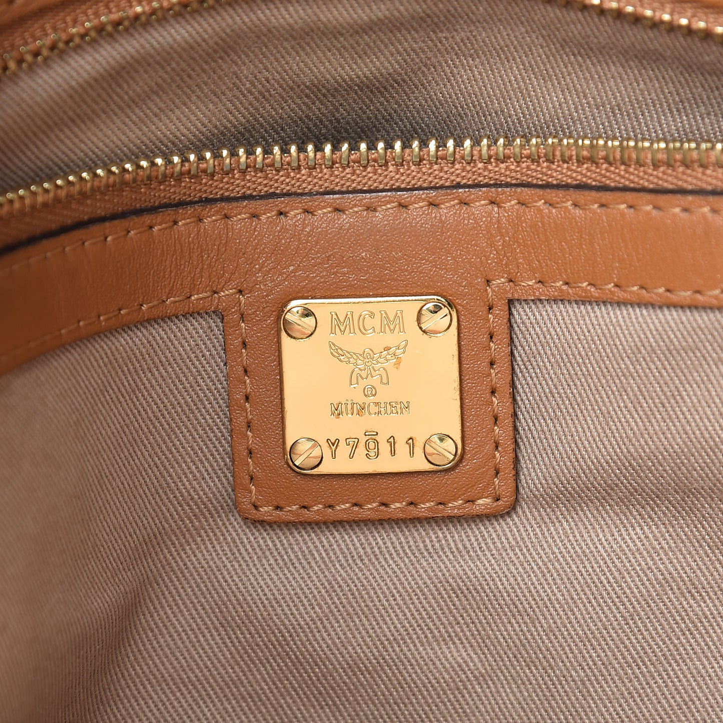 Visetos Original Medium Pouch Cognac