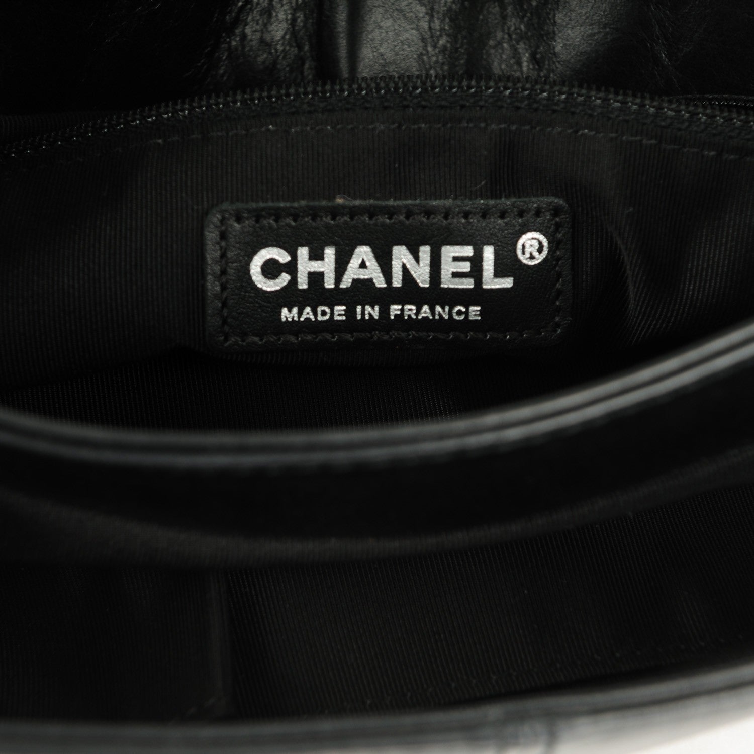 Chanel Shiny Lambskin Quilted Medium Trianon Messenger Flap Black 7 of 8