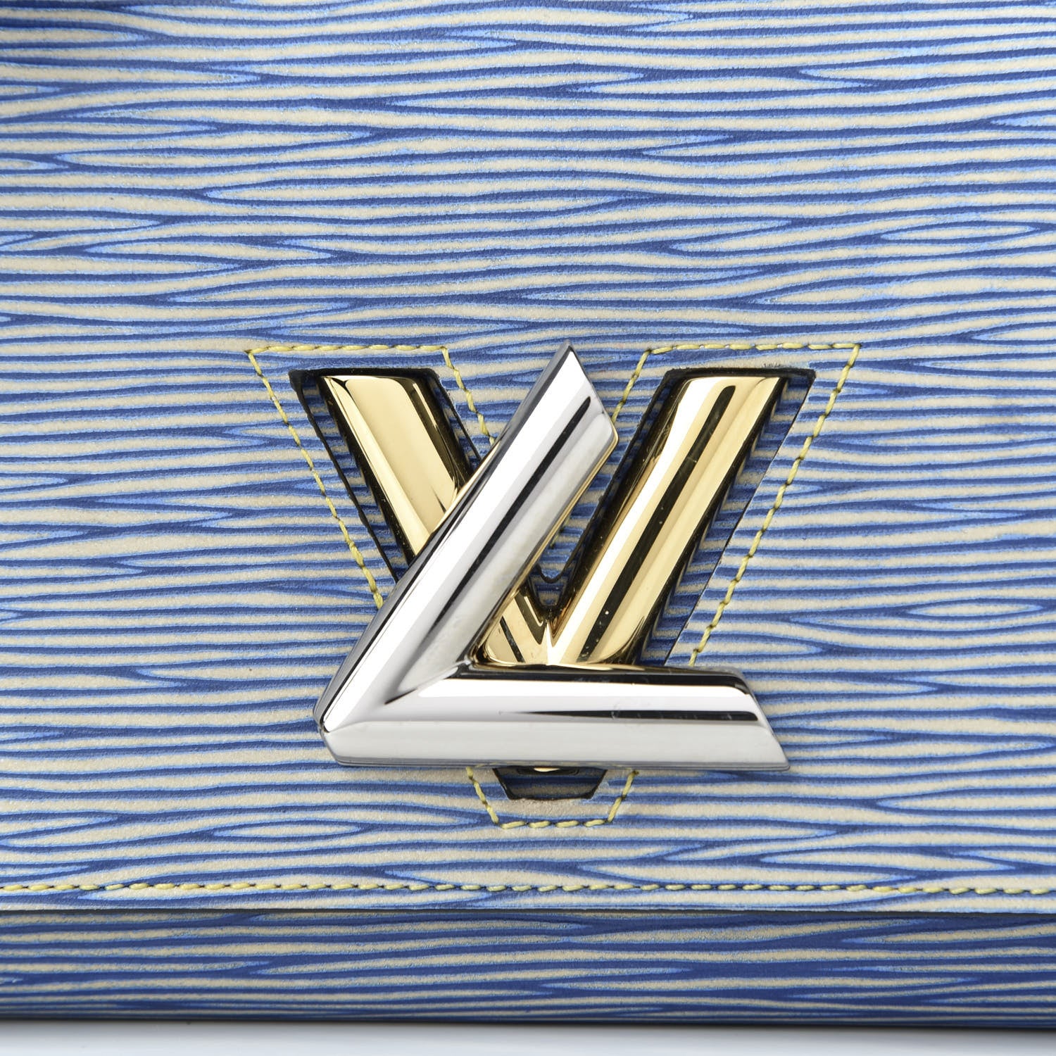 Louis Vuitton Epi Twist Chain Wallet Denim Light 10 of 10