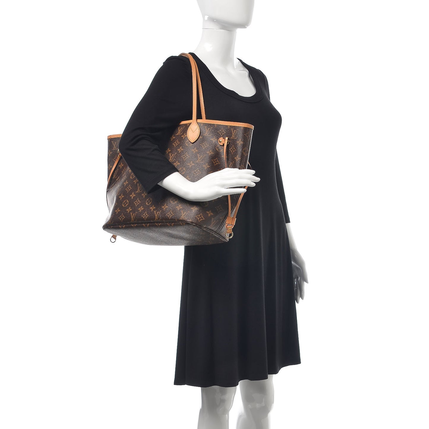 Monogram Neo Neverfull MM Cherry
