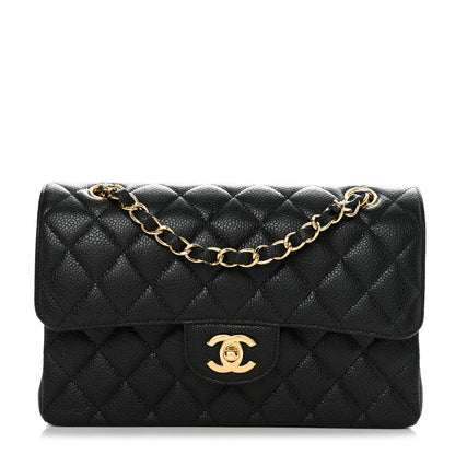 Chanel Caviar Quilted Small Double Flap Black 1 of 12