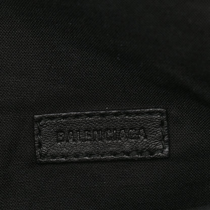 Balenciaga Smooth Calfskin Losange Monogram Explorer Belt Bag Black Grey 6 of 10