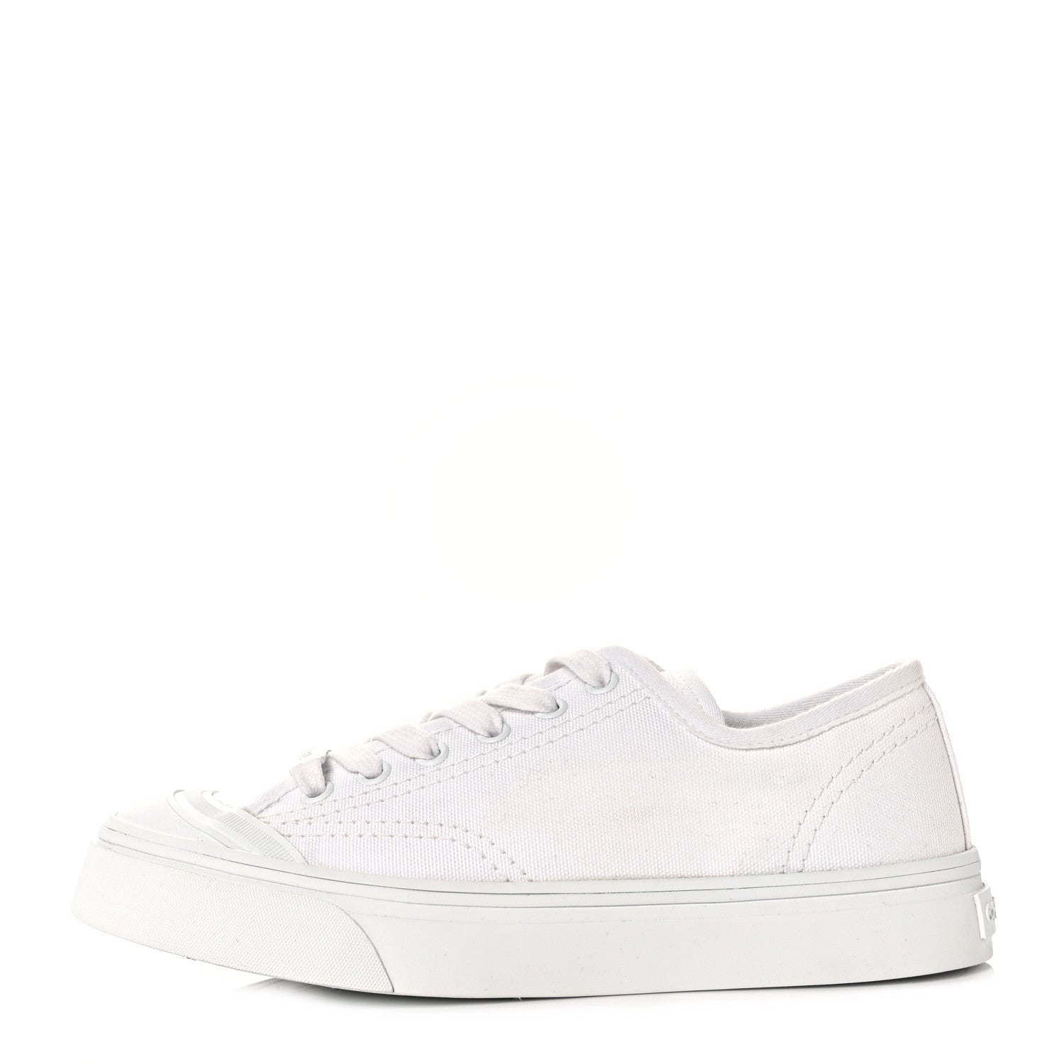 Chanel Fabric Low Top Sneakers 36 White 1 of 11