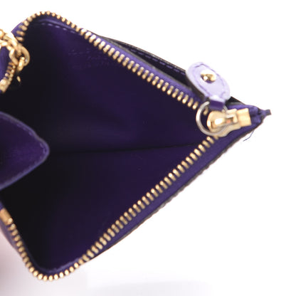 Louis Vuitton Vernis Key Pouch Blueberry 5 of 8