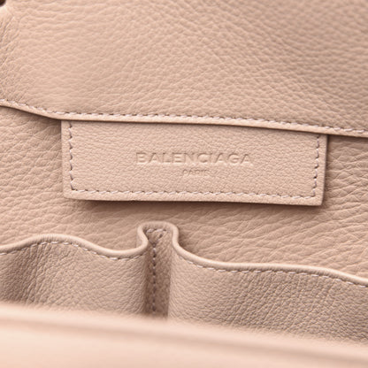 Balenciaga Grained Calfskin Gold Metallic Edge Hardware Papier A4 Tote Rose Poudre 6 of 11