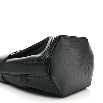 Louis Vuitton Epi Sac D'epaule Black 7 of 8