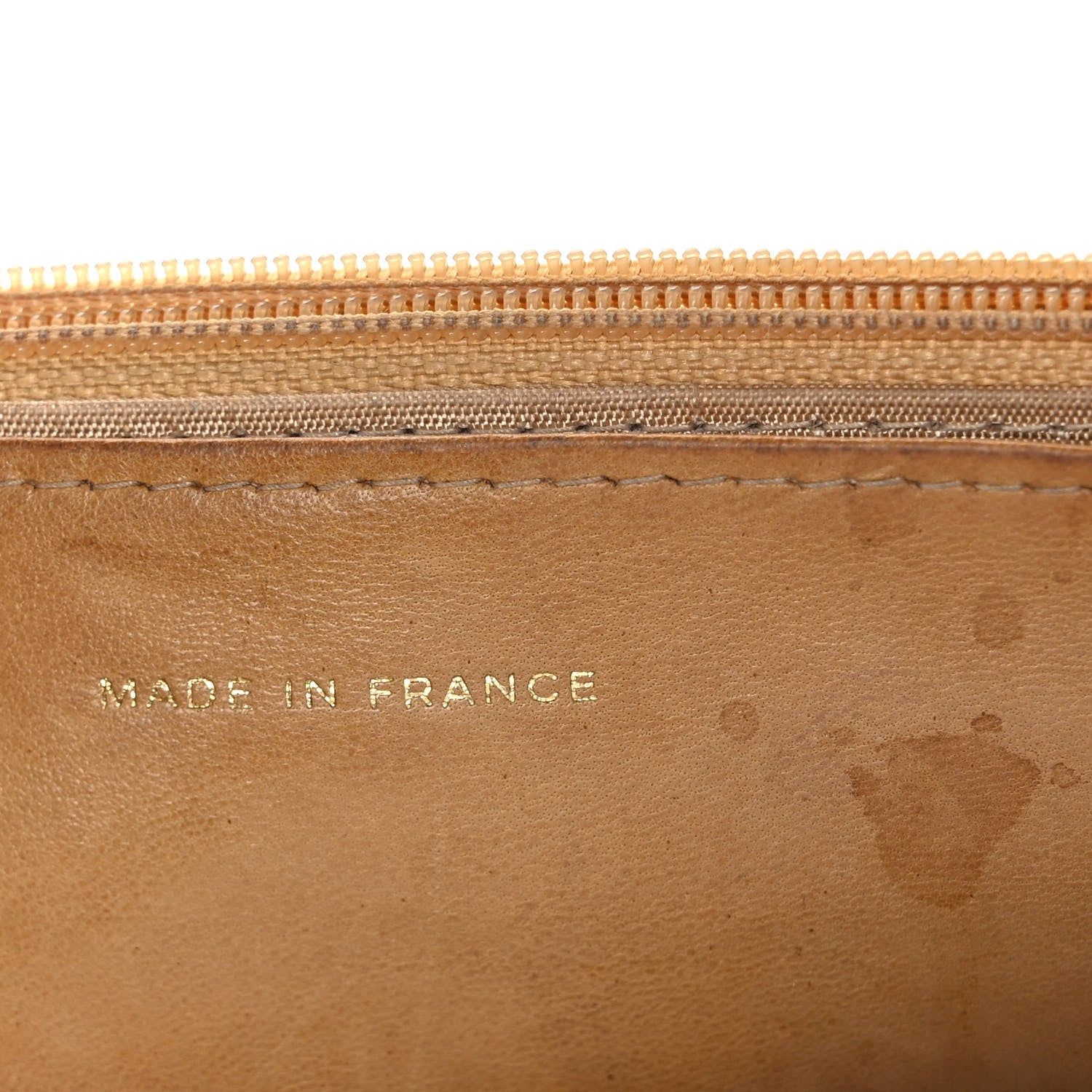 Chanel Caviar Timeless CC Wallet on Chain WOC Beige 6 of 13