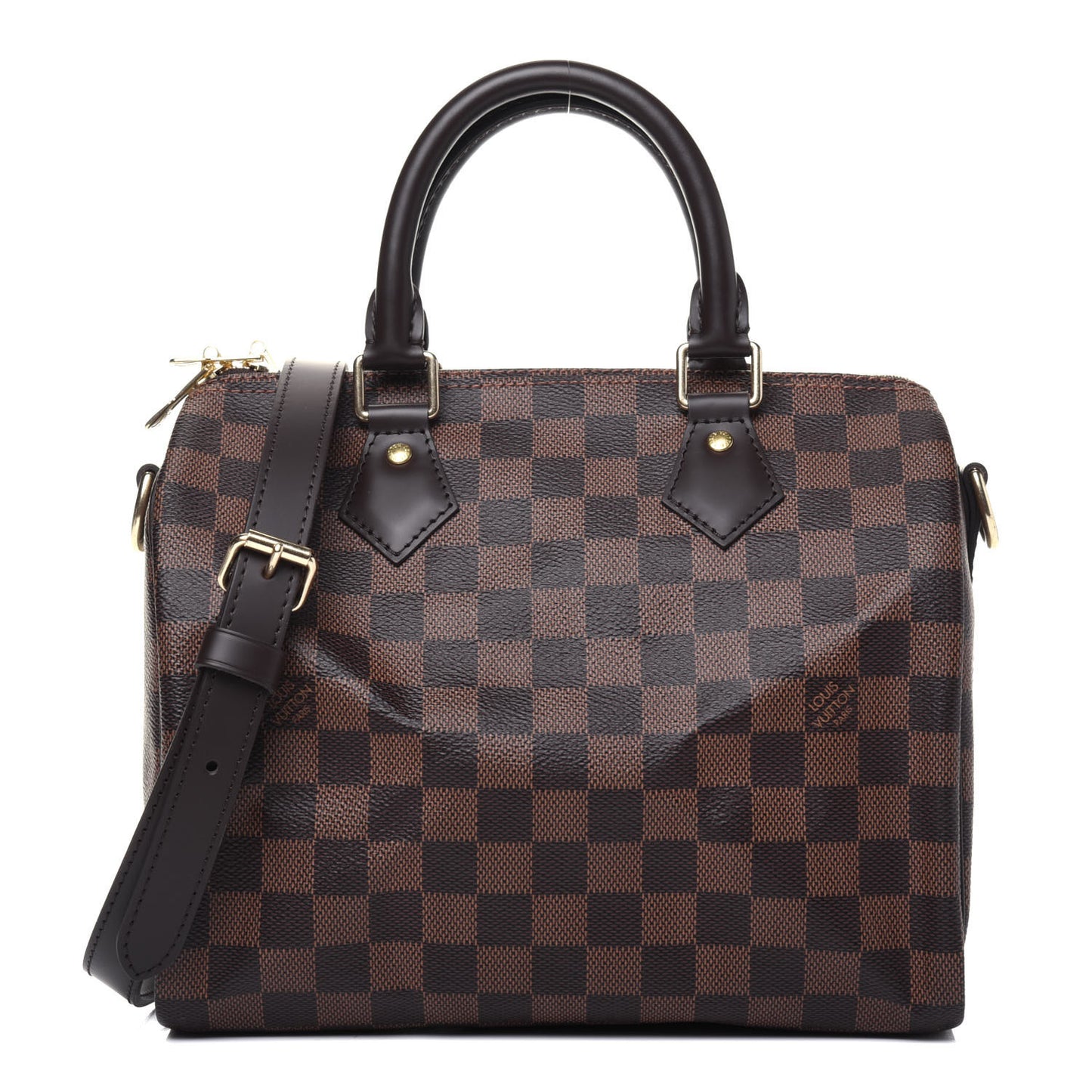 Damier Ebene Speedy Bandouliere 25