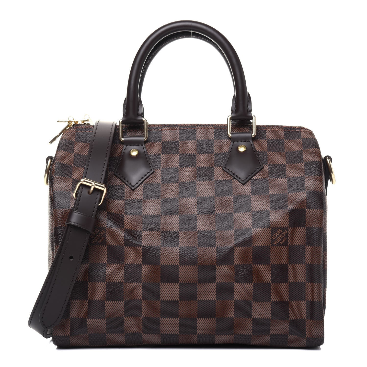 Louis Vuitton Damier Ebene Speedy Bandouliere 25 1 of 14
