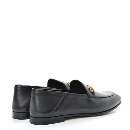 Gucci Lambskin Womens Brixton Horsebit Loafers 40 Black 4 of 8