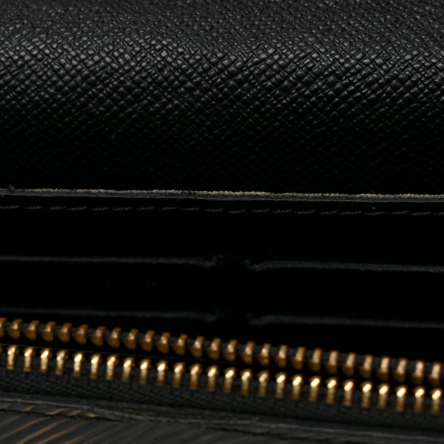 Epi Mechanical Flowers Twist Chain Wallet Black