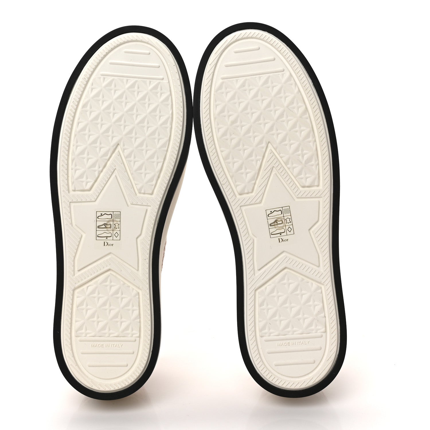 Christian Dior Canvas Oblique Walk'N'Dior Low Top Sneakers 39 Powder Nude 5 of 9