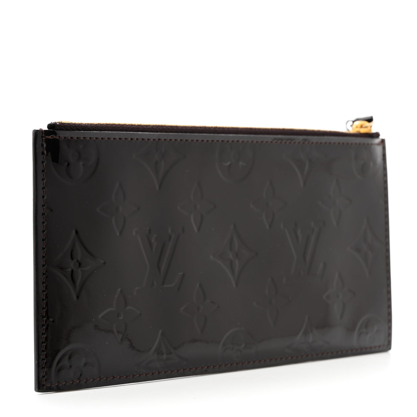 Vernis Felicie Chain Wallet Zippered Insert Amarante