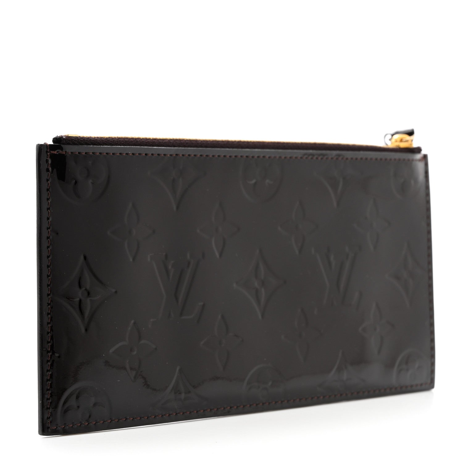 Louis Vuitton Vernis Felicie Chain Wallet Zippered Insert Amarante 3 of 6