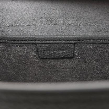 Celine Drummed Calfskin Nano Luggage Kohl 7 of 10