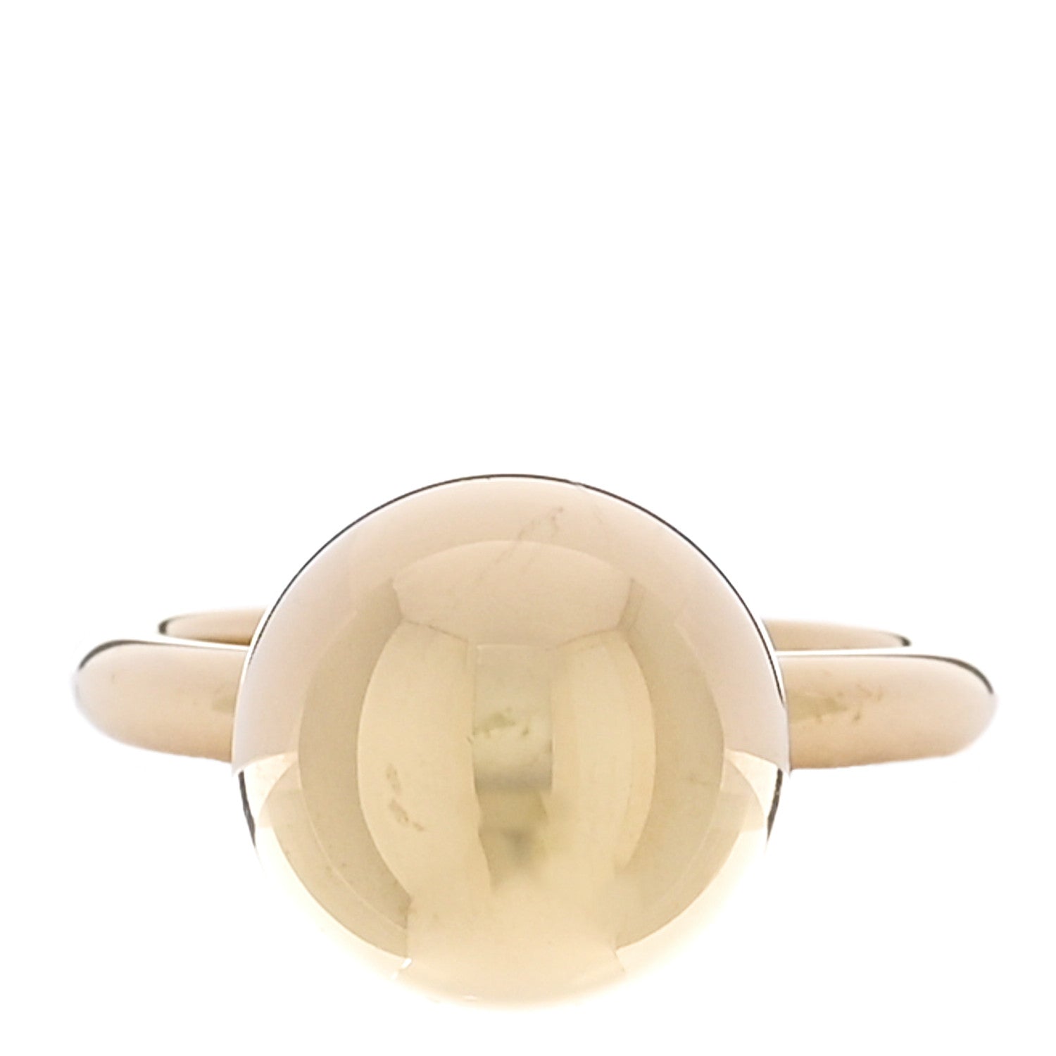 Tiffany 18K Yellow Gold 8mm Hardwear Ball Ring 52 6 1 of 5
