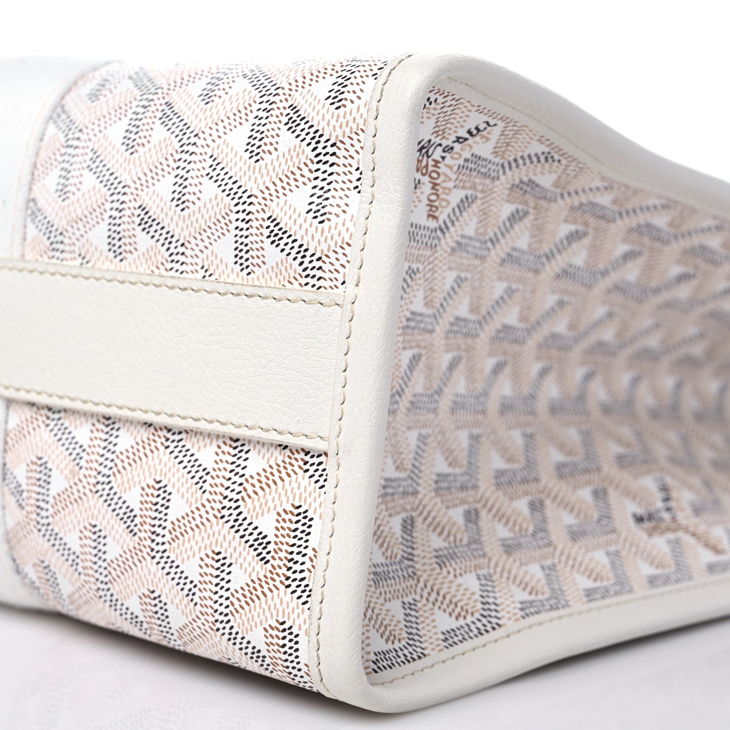 Goyardine Villette Tote White