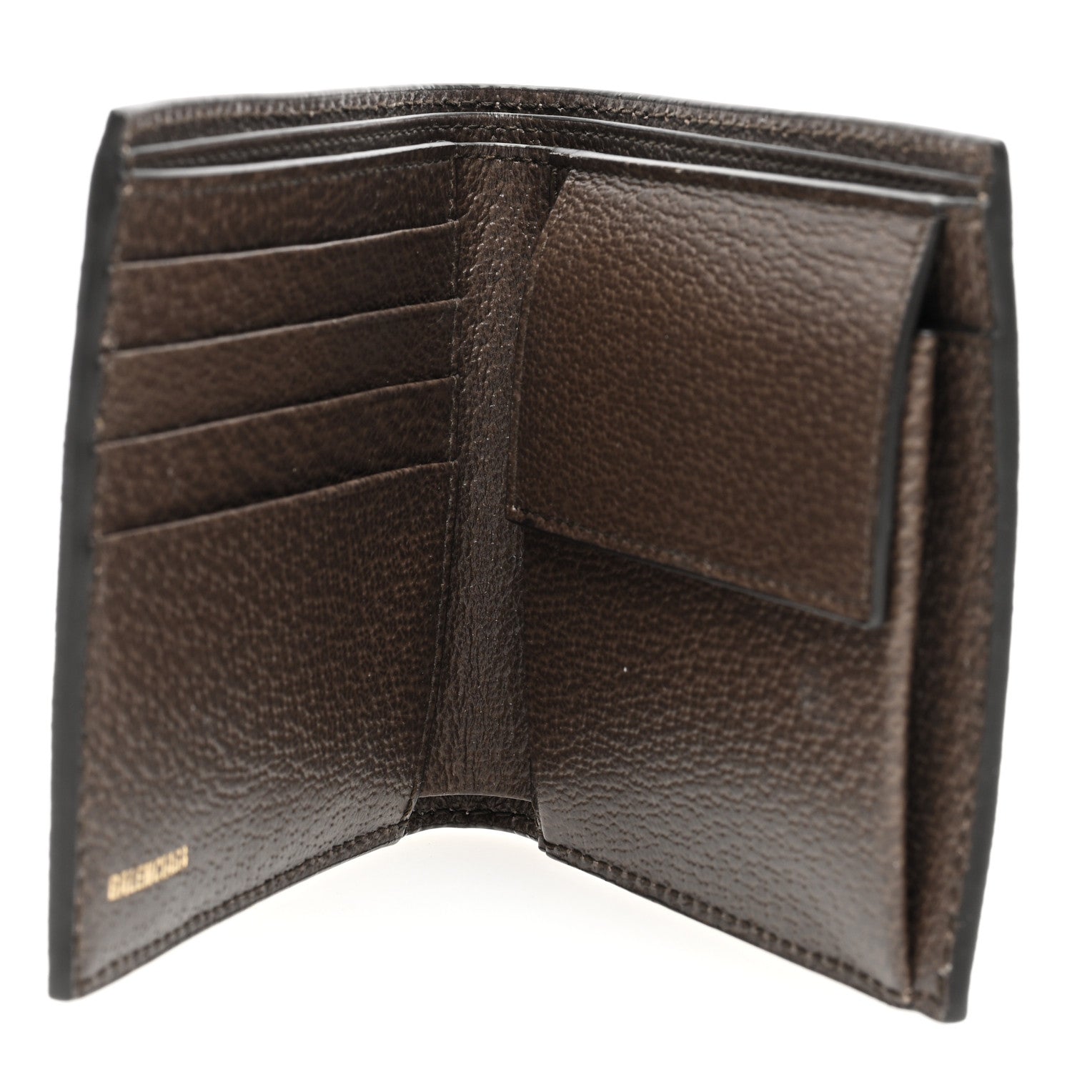 Gucci X BALENCIAGA BB Supreme Monogram Bi-Fold Wallet Beige Ebony 5 of 7