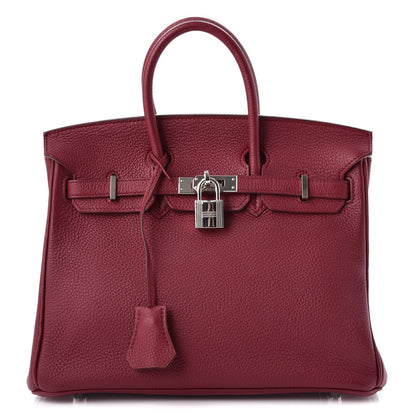 Hermes Togo Birkin 25 Rubis 1 of 36