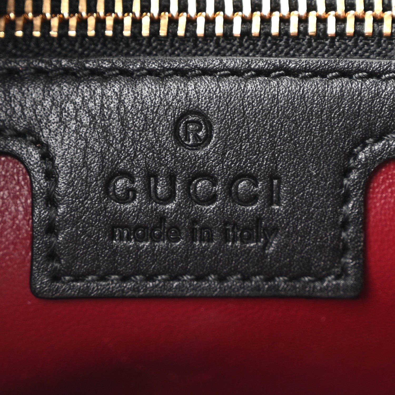 Gucci Patent Calfskin Small Jackie Shoulder Bag Black 6 of 11