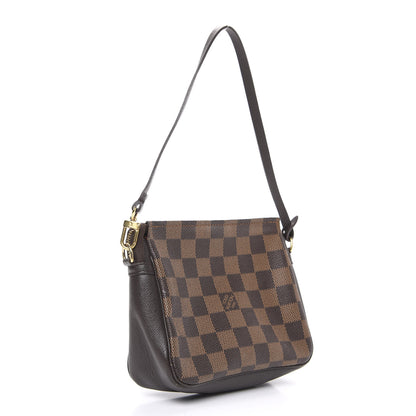 Louis Vuitton Damier Ebene Trousse Make Up Bag Pochette 2 of 10