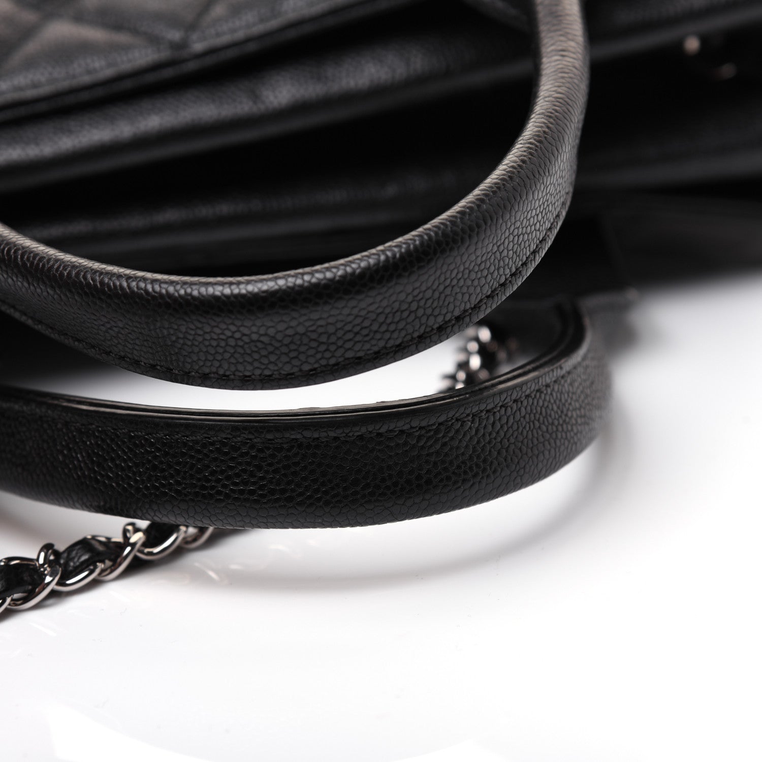 Chanel Caviar Quilted Urban Companion Top Handle Shopping Tote Black 20 of 23