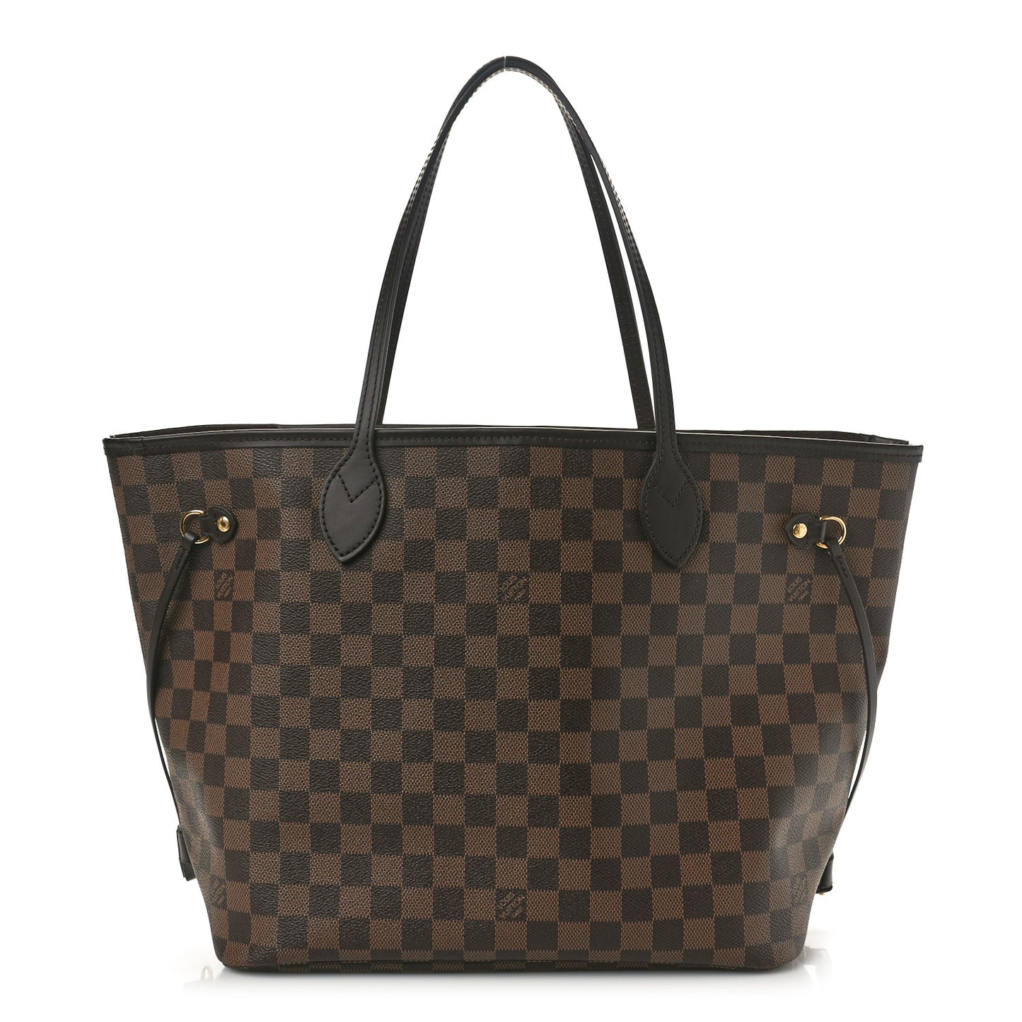 Damier Ebene Neo Neverfull MM Rose Ballerine